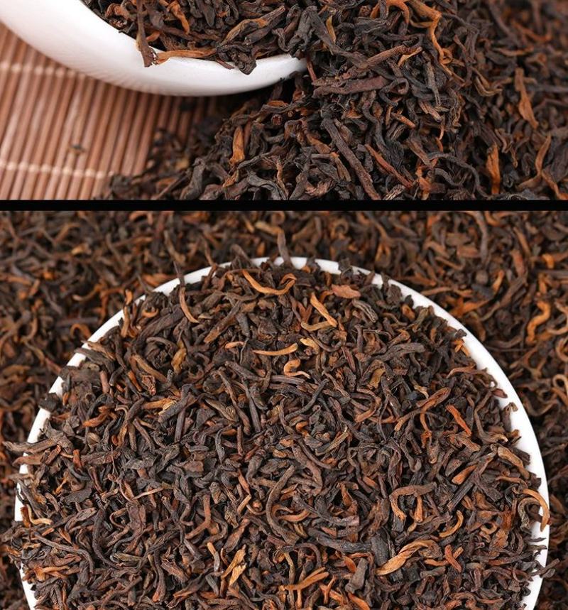 普洱茶批发云南勐海2014年宫廷散茶陈香普洱茶熟茶散装