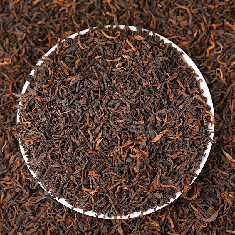 普洱茶批发云南勐海2014年宫廷散茶陈香普洱茶熟茶散装