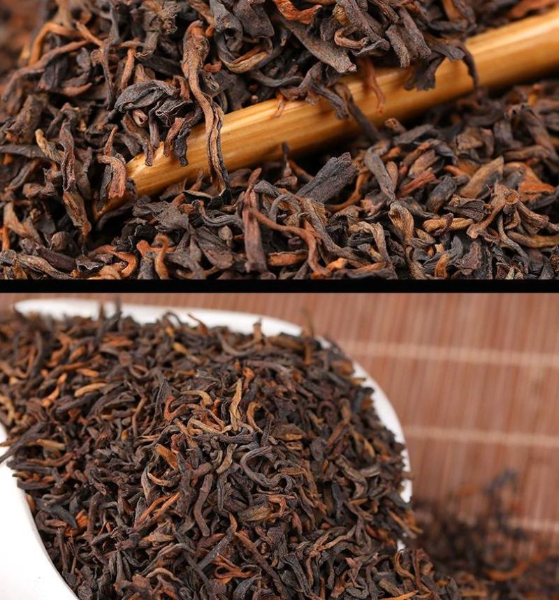 普洱茶批发云南勐海2014年宫廷散茶陈香普洱茶熟茶散装