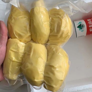 树熟金枕榴莲冷冻榴莲1000g袋装足二斤。