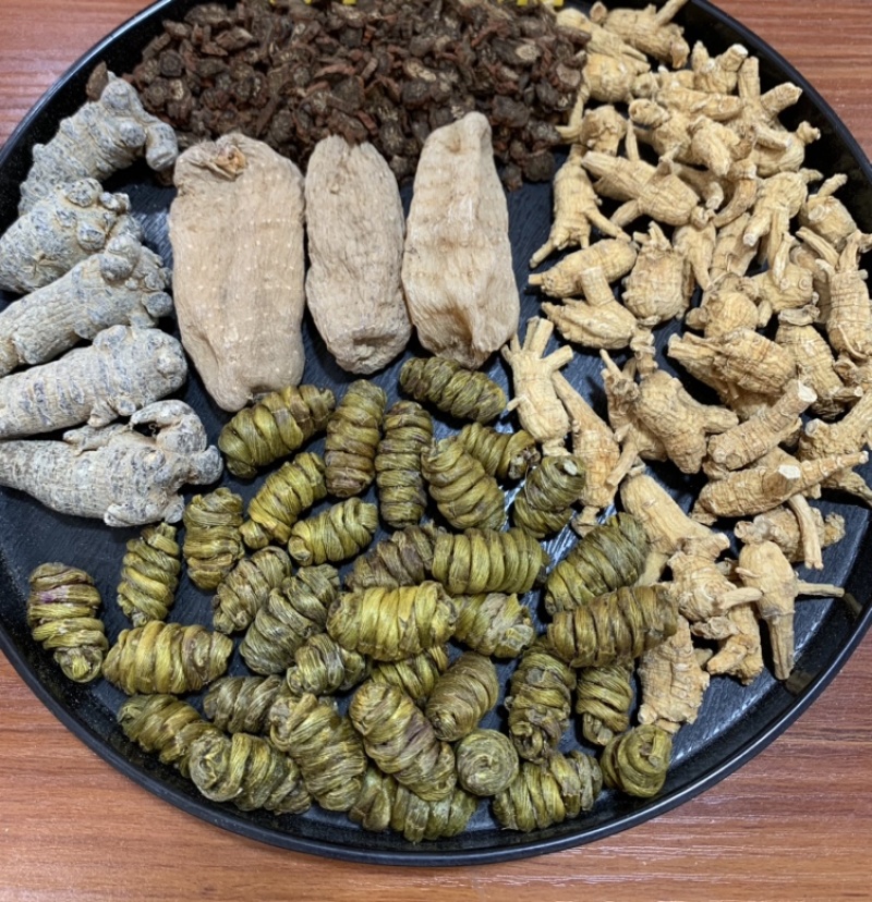 五宝粉云南文山三七铁皮石斛昭通天麻美国花旗紫丹参