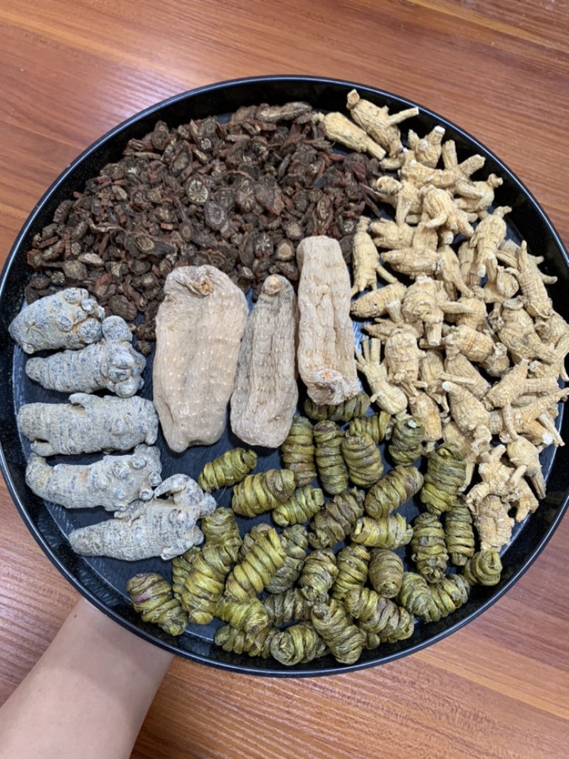 五宝粉云南文山三七铁皮石斛昭通天麻美国花旗紫丹参