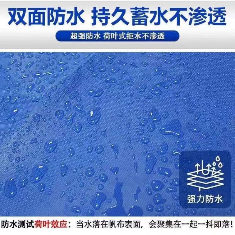 大型镀锌板帆布鱼池高密度养殖池加厚防水刀刮布蓄水池养鱼池