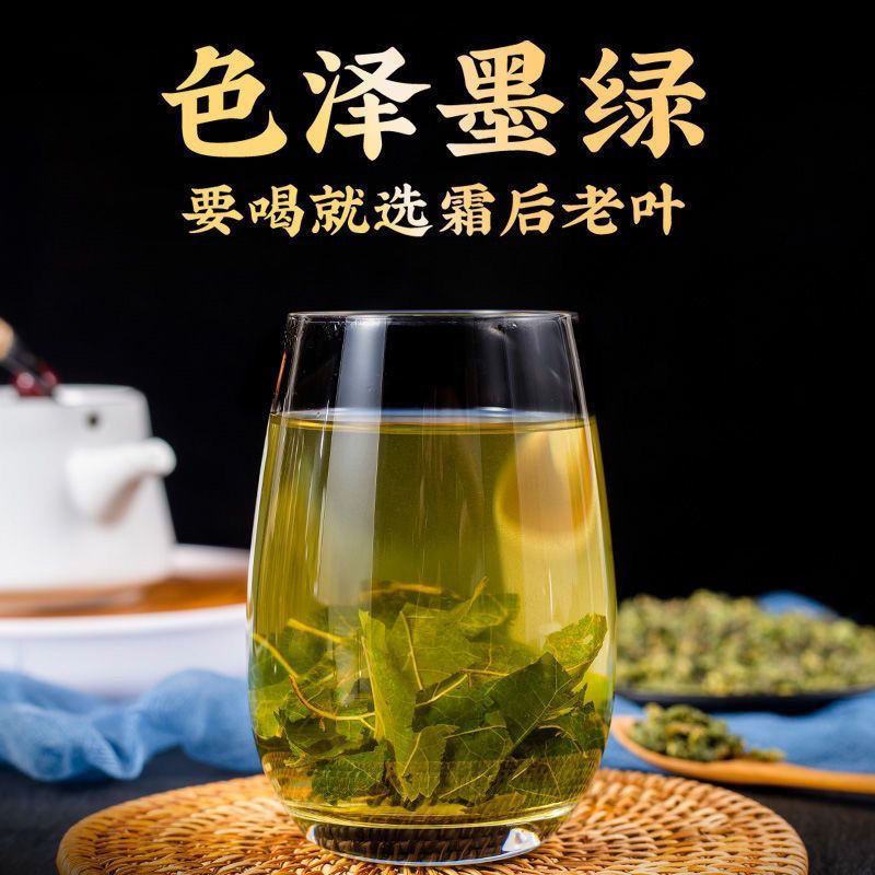 桑叶茶精选新鲜霜后桑葚叶子正宗桑树叶炒制可搭配菊花蒲公英