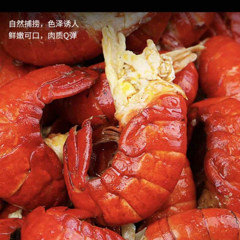 特大号虾尾3斤/20斤一件活虾鲜剥，连云港发货