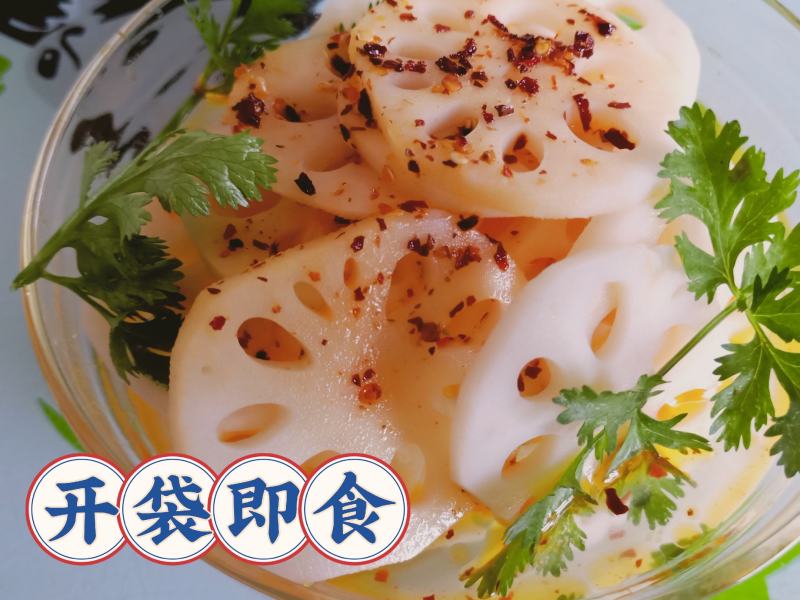 糖醋藕片泡椒藕片红油藕片开袋即食