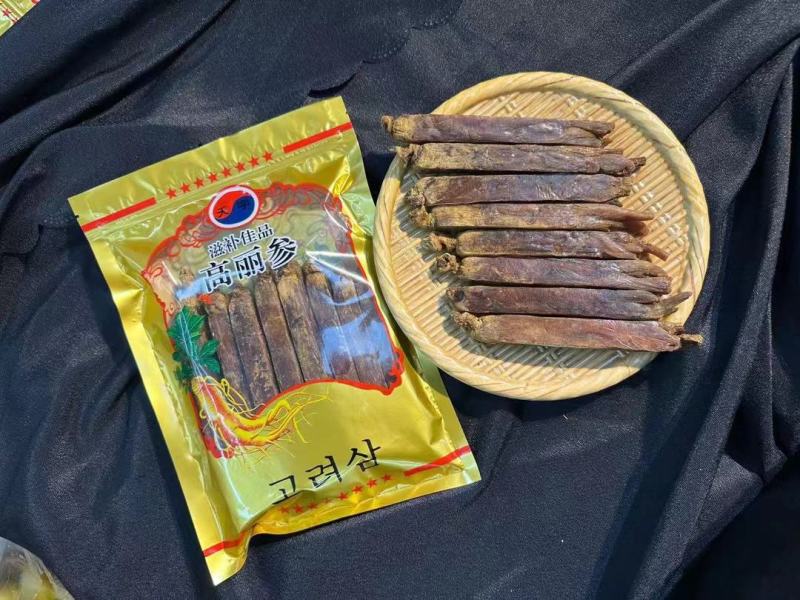 长白山高丽参多规格可选长白山人参泡酒煲汤可切红参片别直参