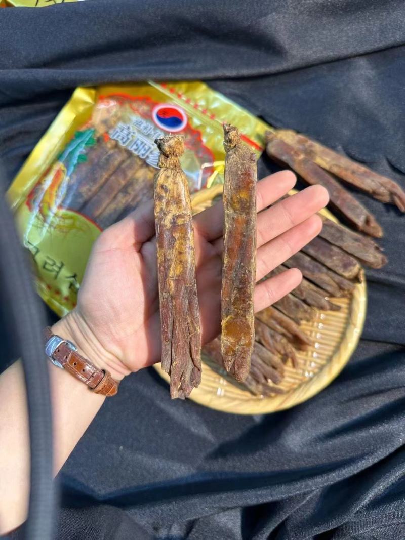 长白山高丽参多规格可选长白山人参泡酒煲汤可切红参片别直参