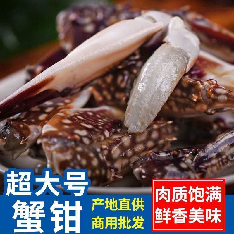 梭子蟹蟹钳蟹腿批发