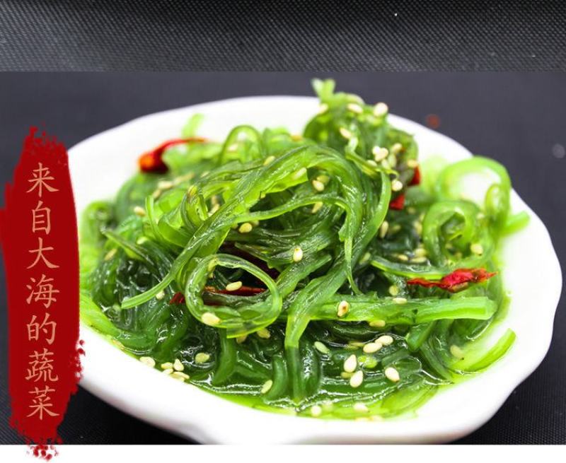 日式裙带菜芽菜丝海草沙律中华海藻即食凉菜箱装精品海藻