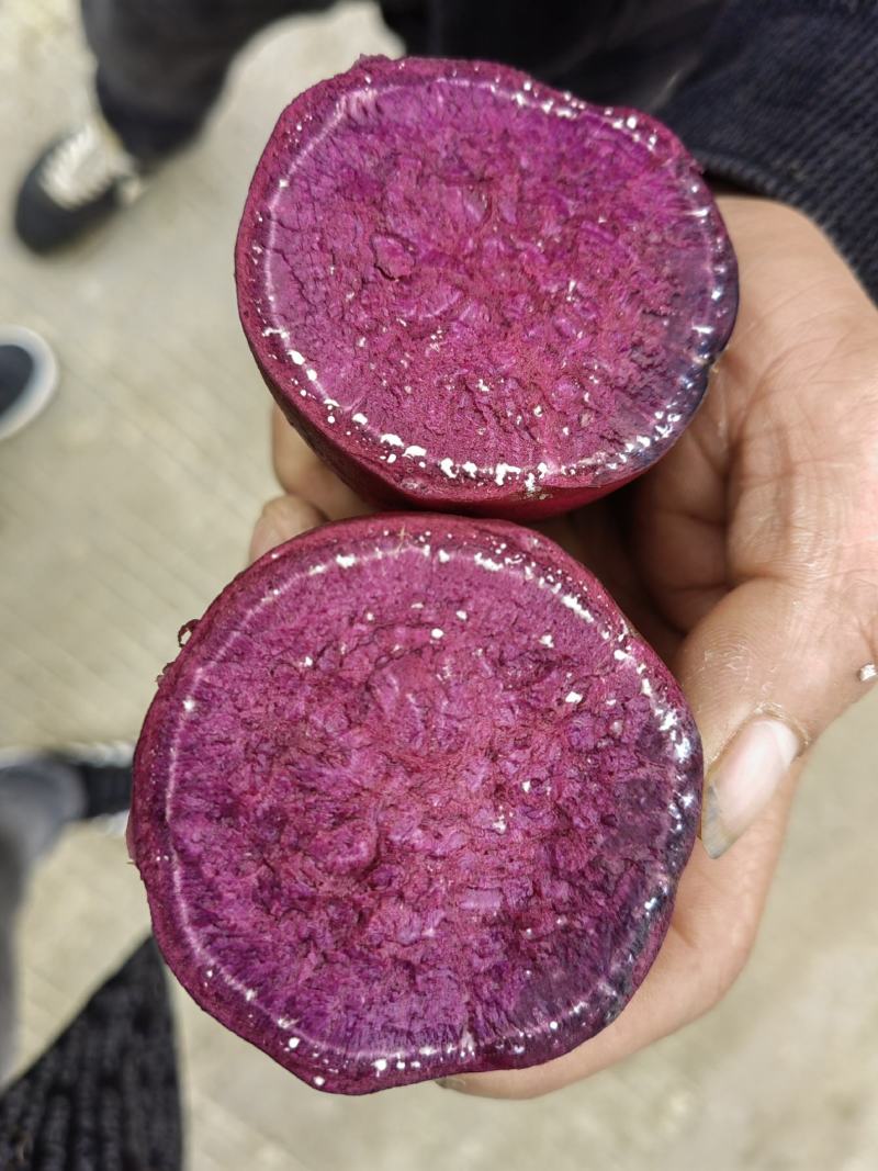 紫薯小花叶，支持各种规格，电商市场水洗工厂，欢迎选购