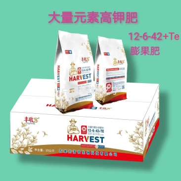 大量元素高钾肥12-6-42+TE膨果肥