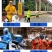 特种长风衣连体电动车摩托车风衣户外骑行外卖双层双帽檐雨衣
