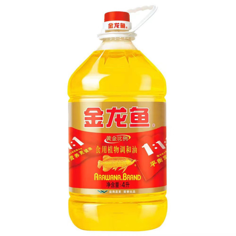 4升金龙鱼调和油