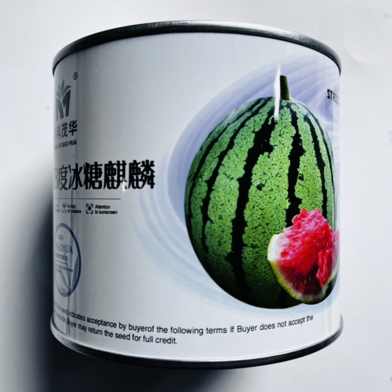 冰糖麒麟西瓜品种种子，冰糖麒麟早熟品种，种子