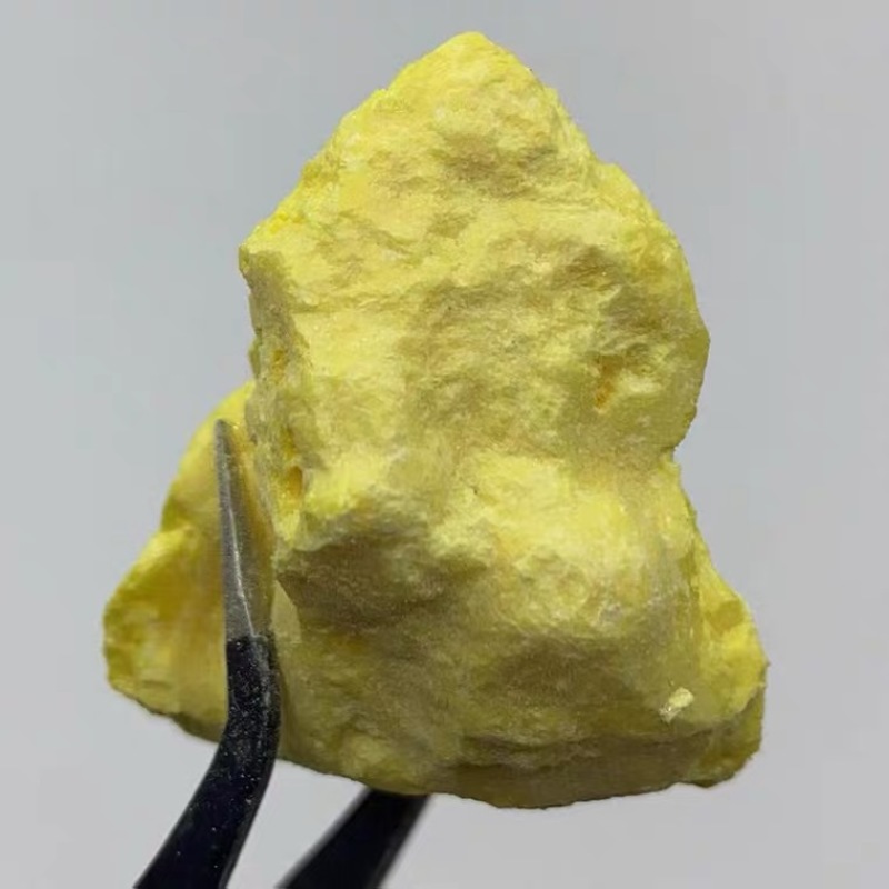石硫磺产地广西自然形成可食用的工业硫磺，纹理清晰对接药厂