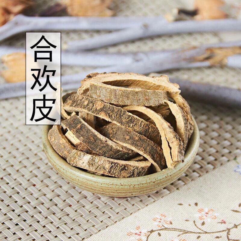 合欢皮中药材合欢树皮茶可合欢皮粉正品中草药多规格100g