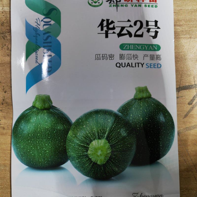 【精】华云2号西葫芦种子圆形西葫芦种子10g