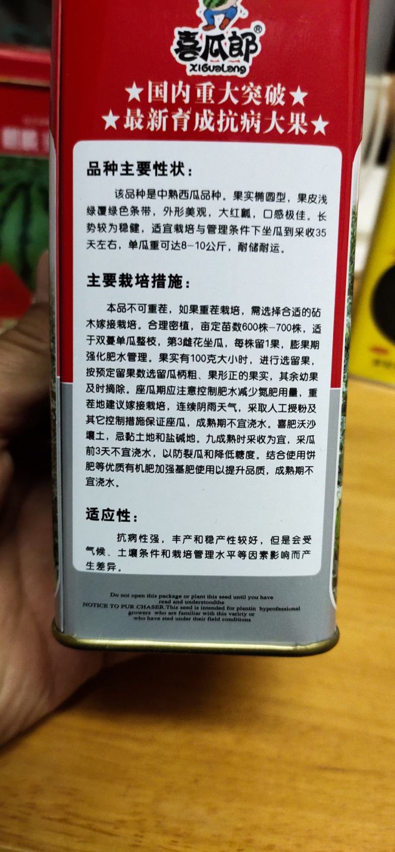 沙漠王西瓜种子，