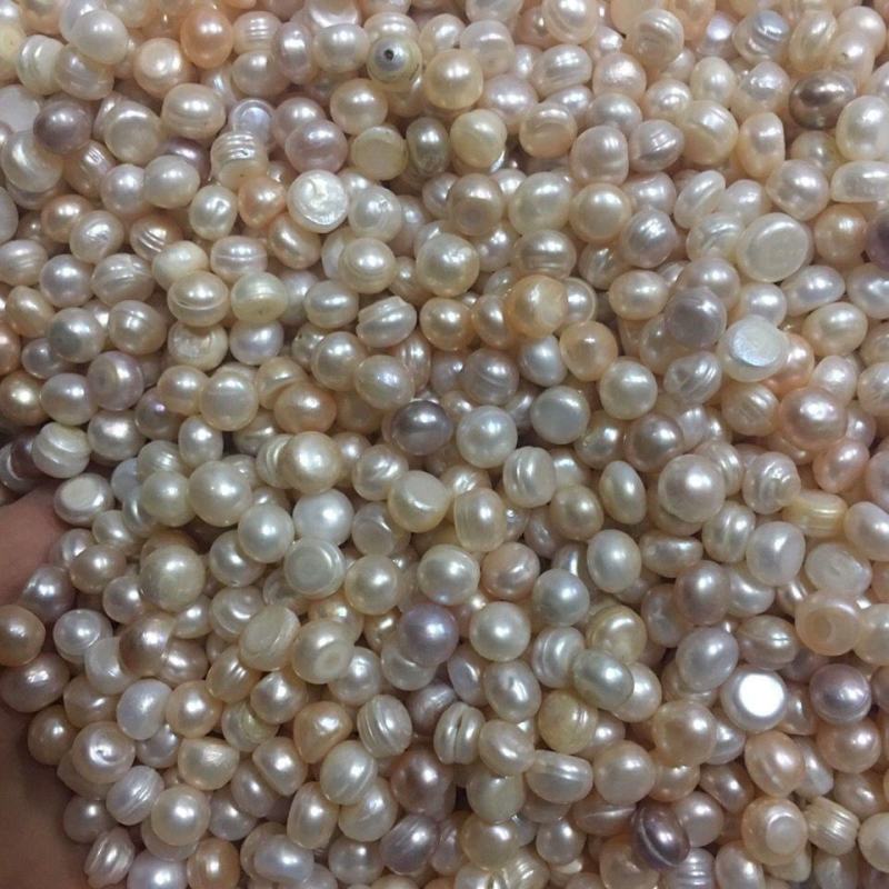 珍珠淡水磨粉珍珠供佛菩萨曼扎装藏论斤秤斤批发正品