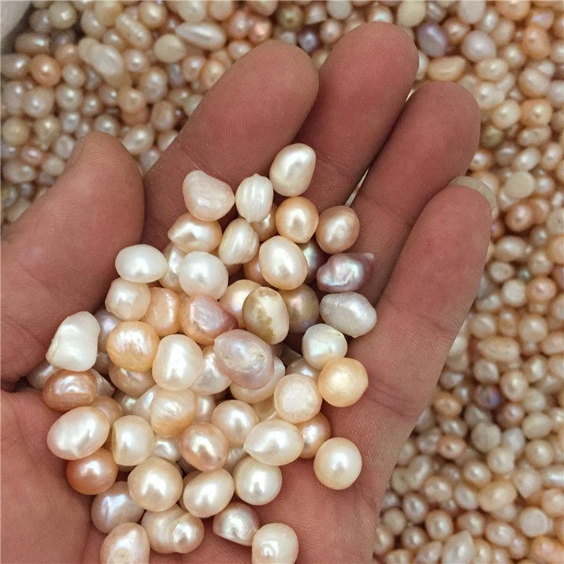 珍珠淡水磨粉珍珠供佛菩萨曼扎装藏论斤秤斤批发正品