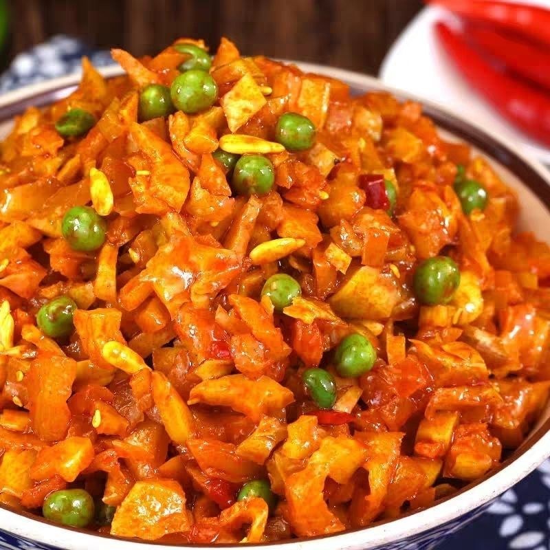 五仁酱丁酱菜整箱批发咸菜香辣萝卜干下饭菜萝卜丁榨菜