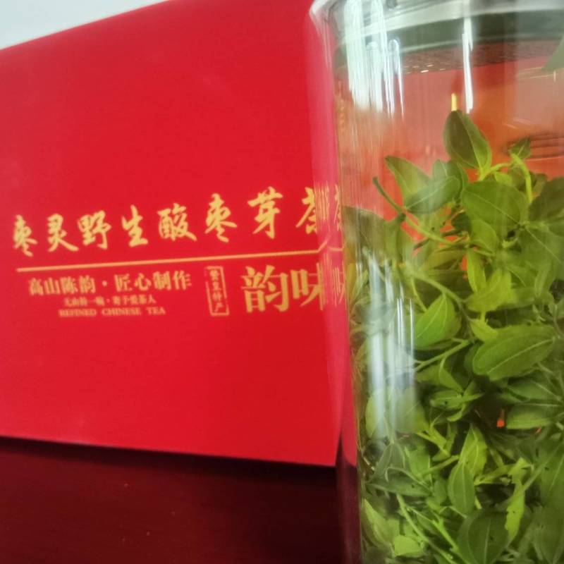 道地产地自产自销！品自然之味，就选枣灵酸枣芽茶！