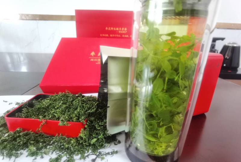 道地产地自产自销！品自然之味，就选枣灵酸枣芽茶！
