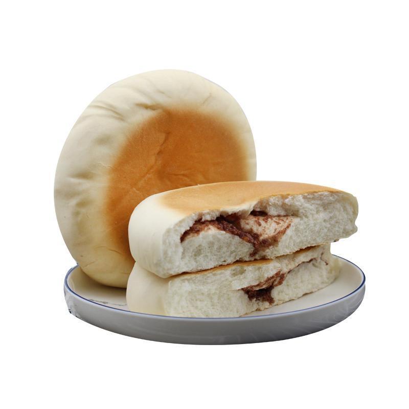 东北传统老式烧饼大饼子豆沙馅烧饼豆沙饼发面饼600g