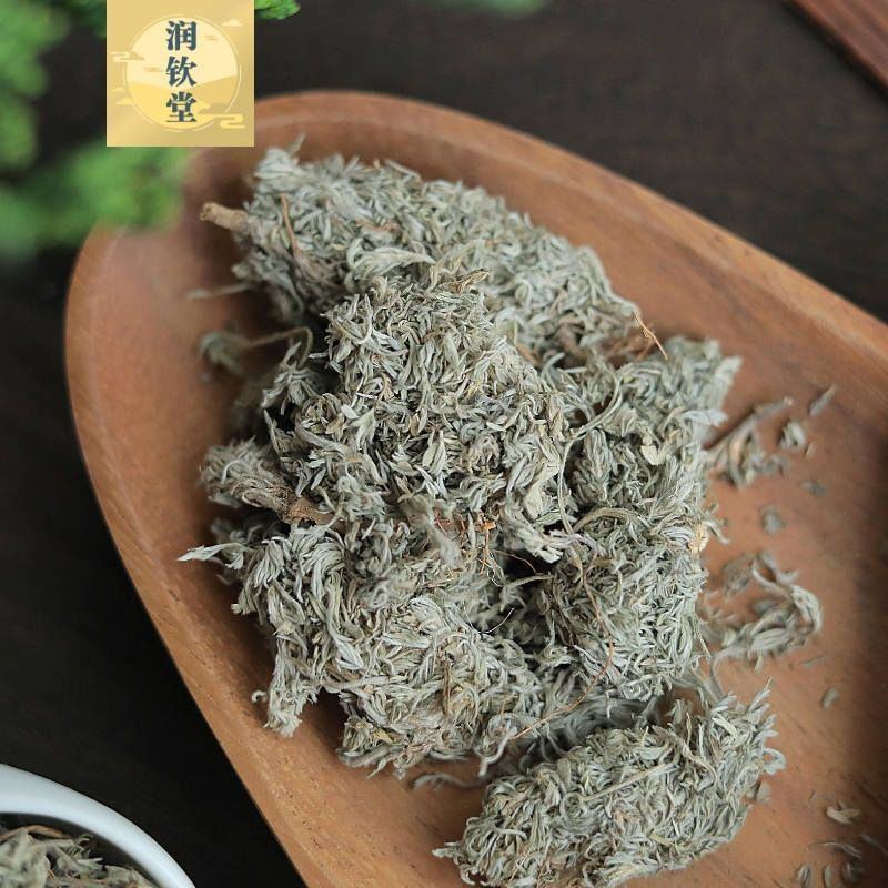 中药材精选茵陈无硫绵茵陈茵泡茶泡水野生茵陈500克包邮