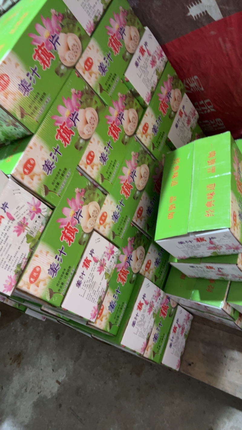 姜汁藕片，精品藕片，即食藕片超市电商团购批发一件代发