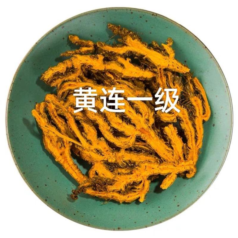黄连一级产地湖北无熏无硫自然晾干产地直发对接药店药厂