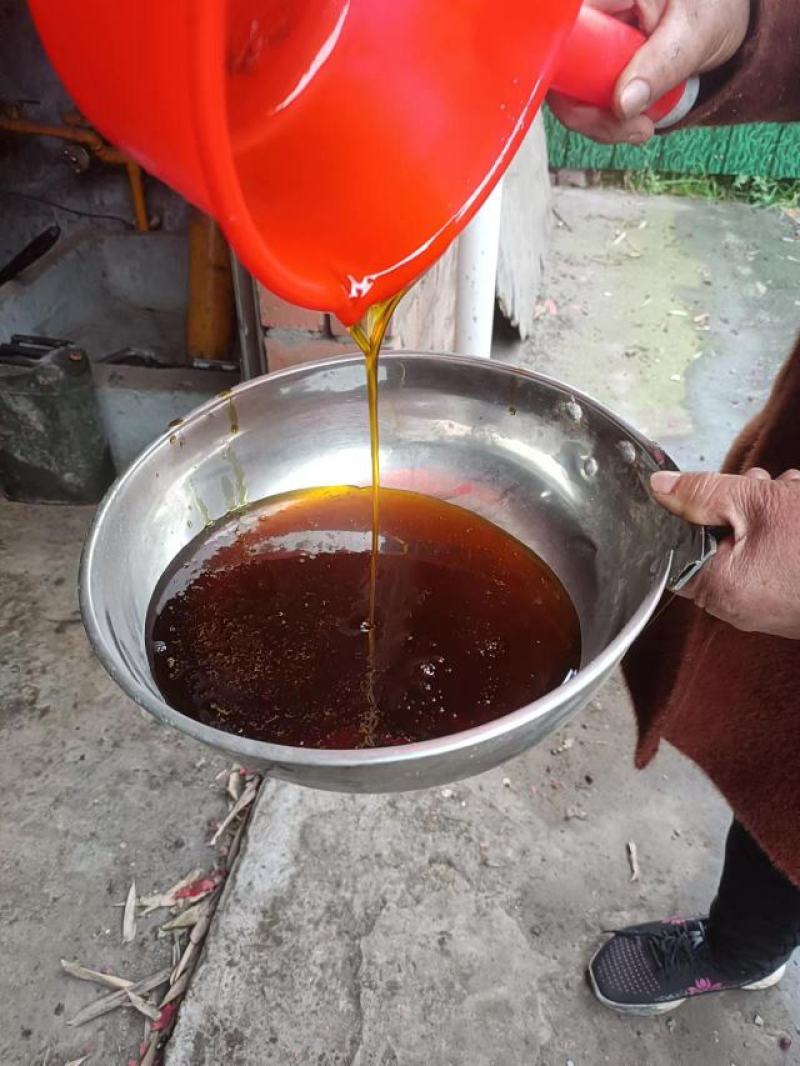 农家菜籽油，现榨现卖