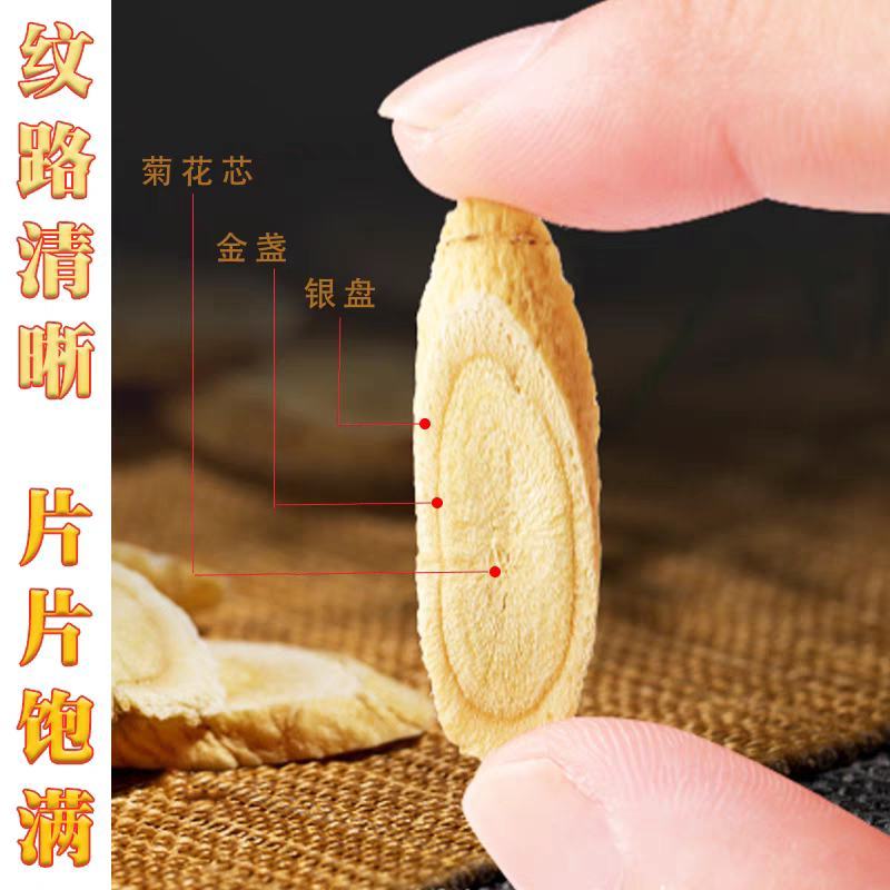 黄芪片，正宗甘肃岷县黄芪，金井玉栏杆，金盏银盘。