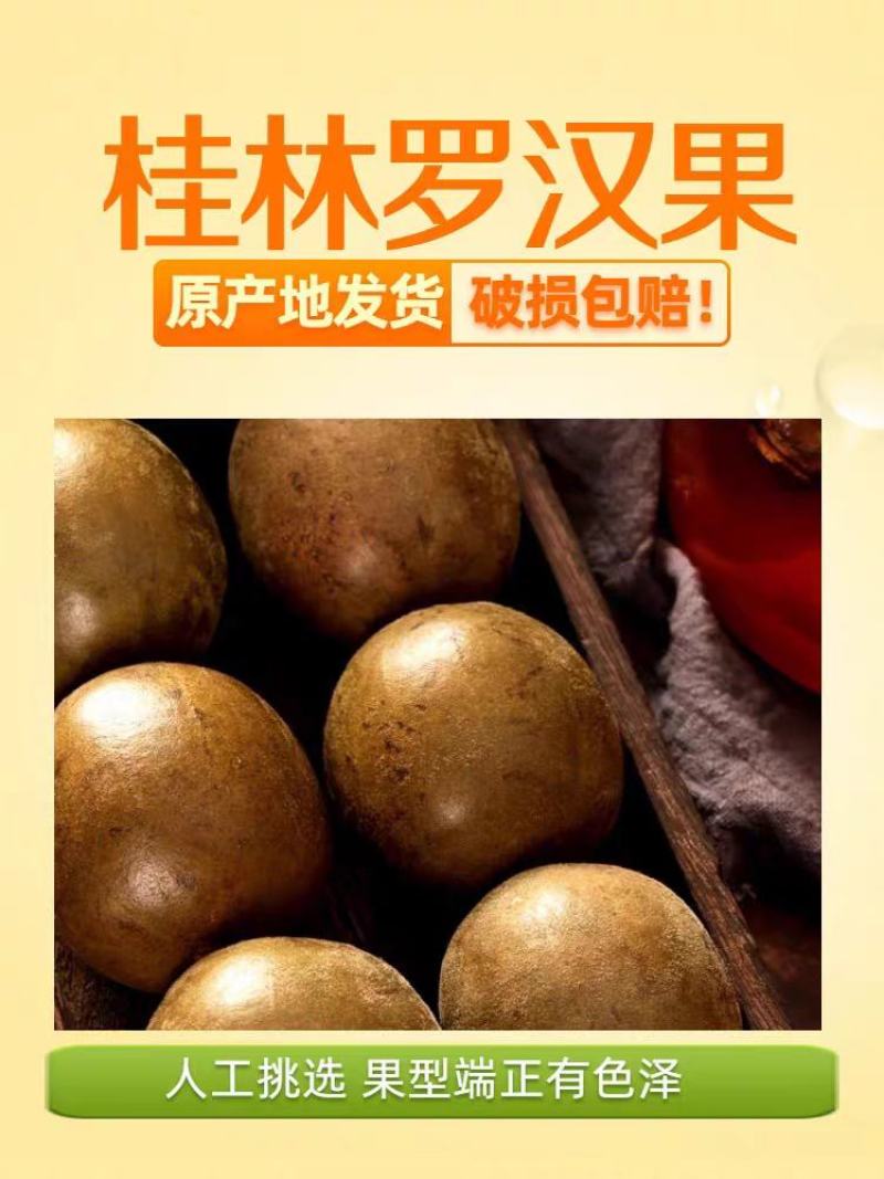 罗汉果，正宗精品广西桂林罗汉果，果大端正味道好。