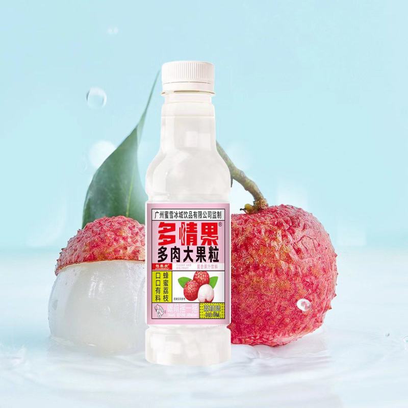 蜜雪冰城大果肉450毫升，真材实料看的见
