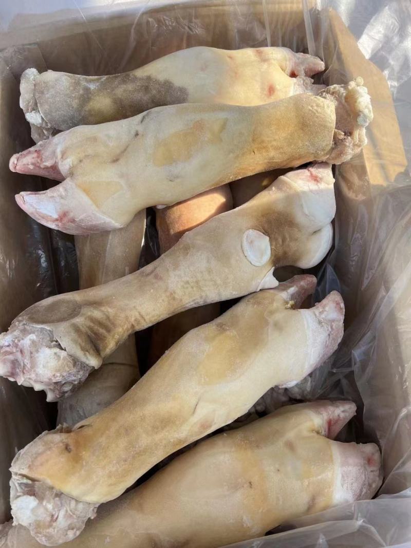 火烧毛牛蹄，可锯块，适合食堂，餐饮店，卤煮熟食店批发市场