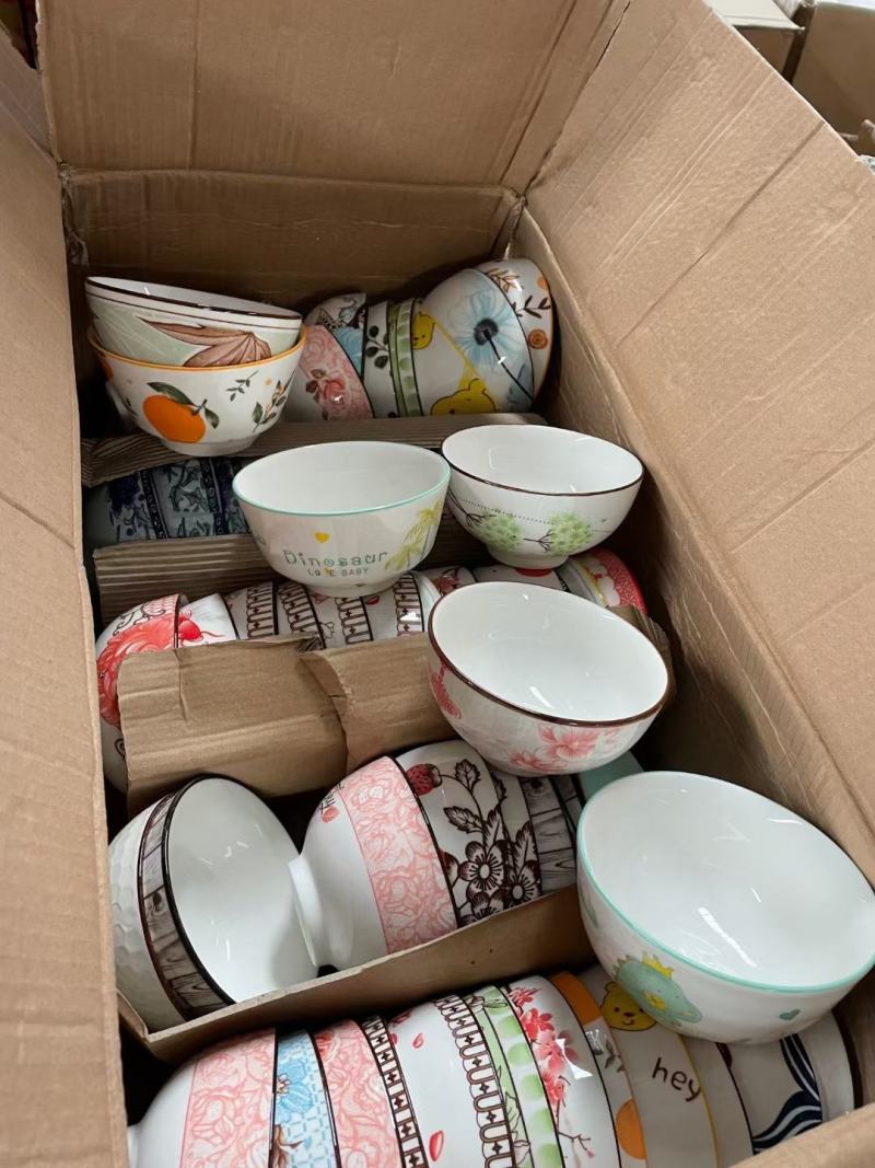5寸印花碗带瑕疵，1一个[握手][握手]