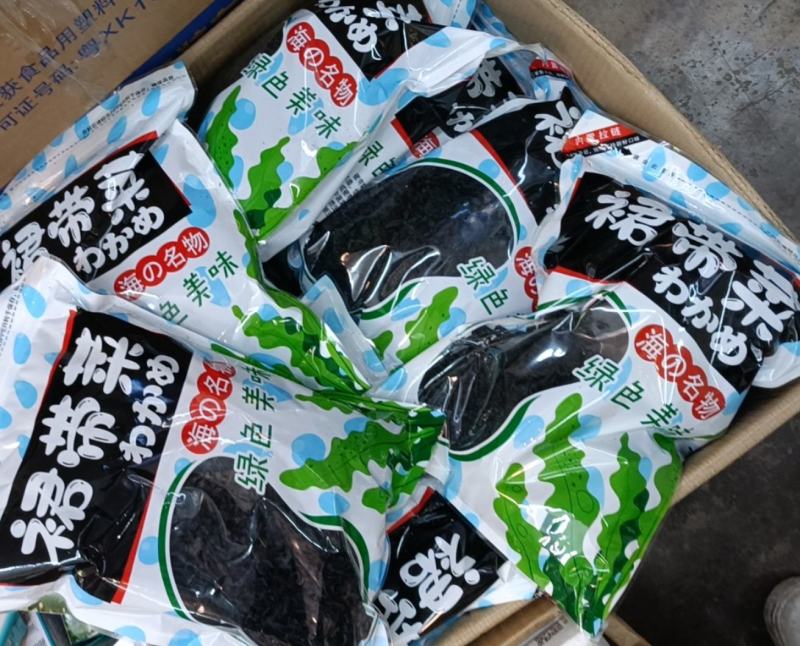 好吃夏天的裙带菜，泡发率特别高