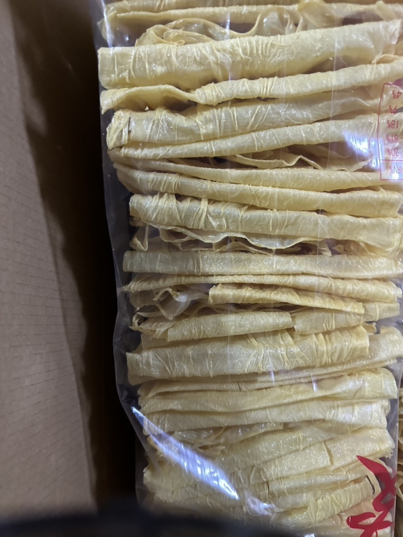豆皮、精品黄豆皮、工厂一手货源、无中间商、各种规格齐全