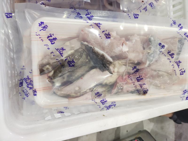 石斑鱼头块-冷冻石斑鱼头鱼骨供应-速冻石斑鱼头