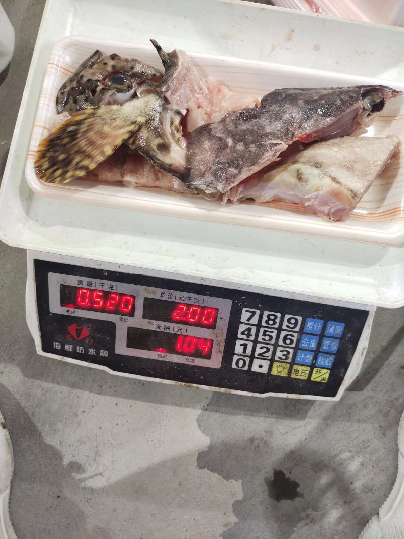 石斑鱼头块-冷冻石斑鱼头鱼骨供应-速冻石斑鱼头