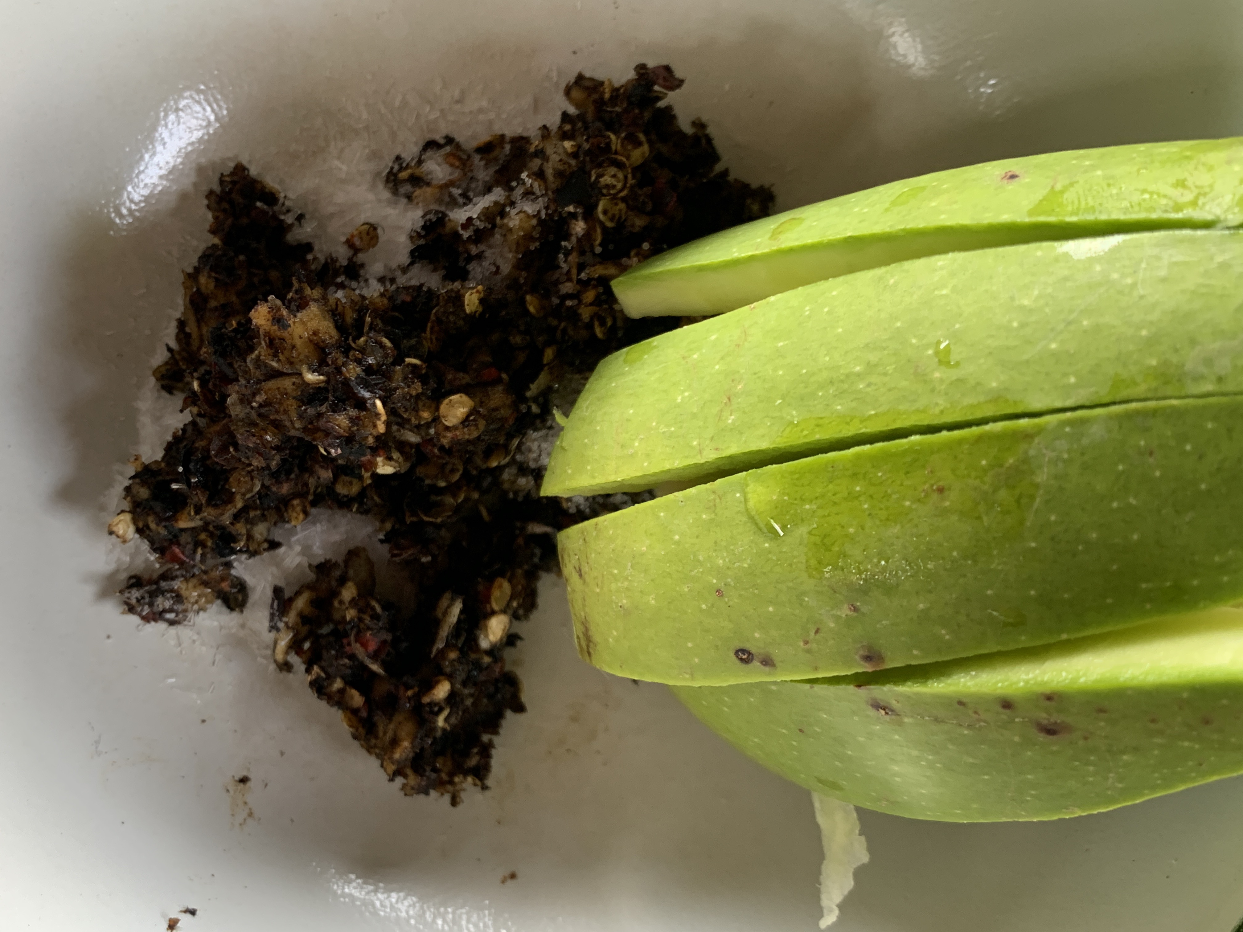 木瓜与其他水果搭配的果盘