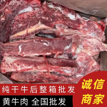 纯干牛后超货整箱黄牛肉量大优惠包邮价格