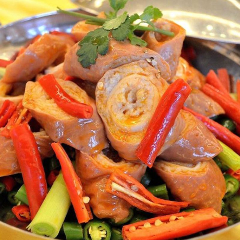 猪大肠真空卤肥肠肥肠猪大肠头肠肥肠批发全熟开袋即食大肠成