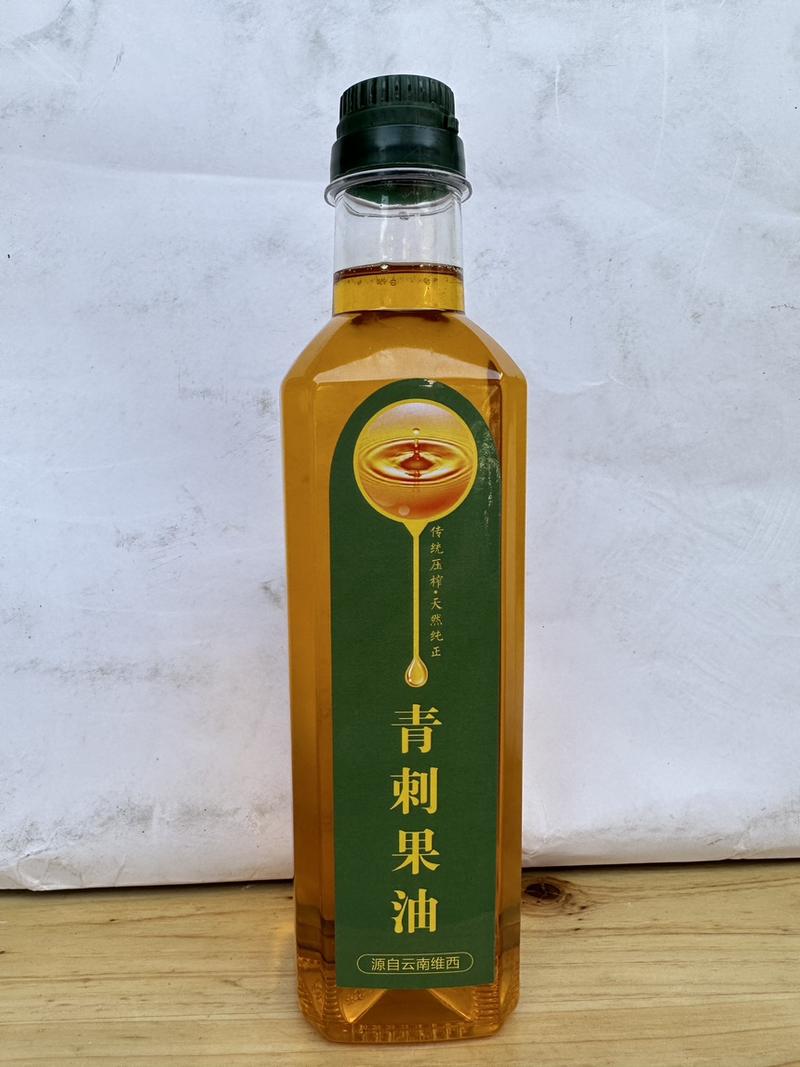 云南特产食用级青刺果油植物油青娜鲁油护肤推拿油