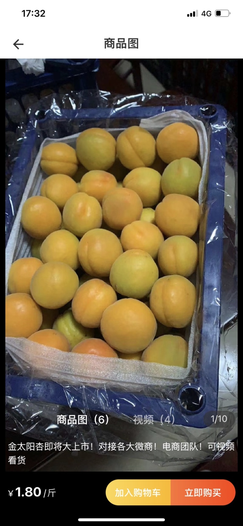 新鲜金太阳杏子水果当季孕妇水果现摘酸甜大黄杏马上大量上市