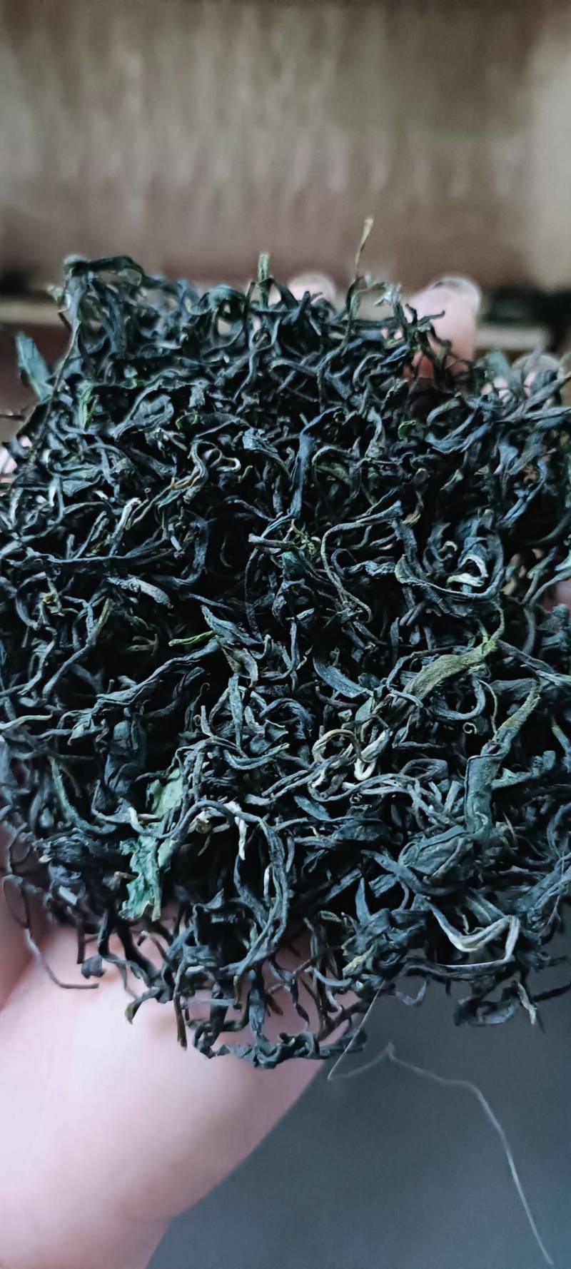 广西金秀大瑶山野生石崖茶颗粒超回甘味，