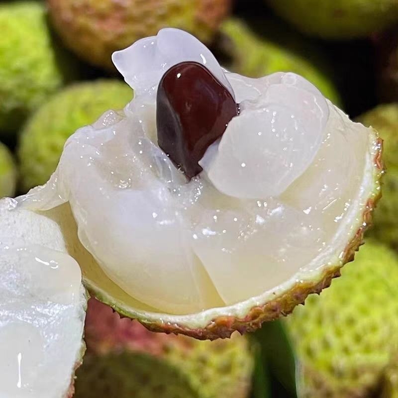 海南妃子笑荔枝/早熟妃子笑荔枝/荔枝/5号对接商超档口