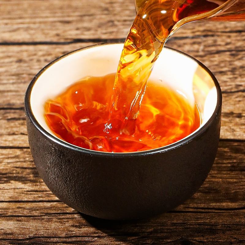 古树茶普洱茶化石碎银子熟普洱茶糯米香特级茶